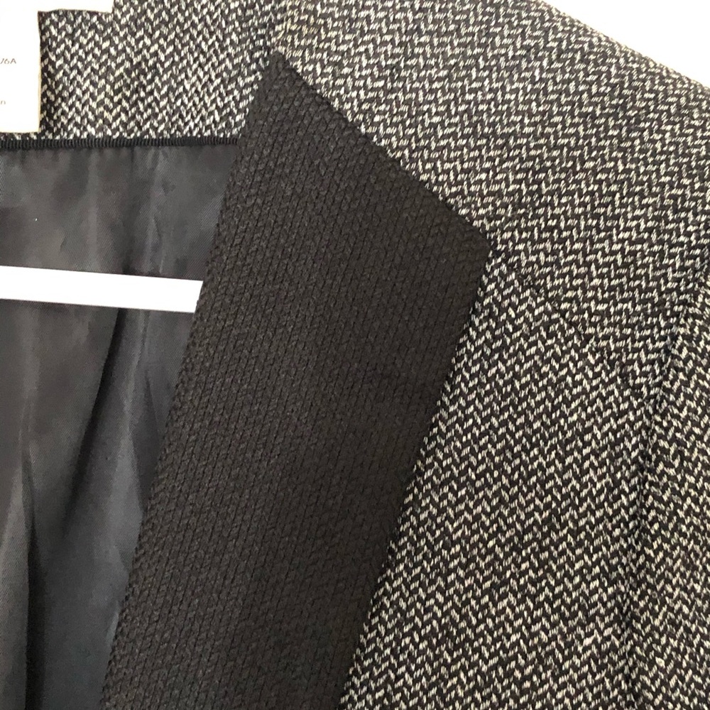 H & M Herringbone Open Front Jacket - image 2